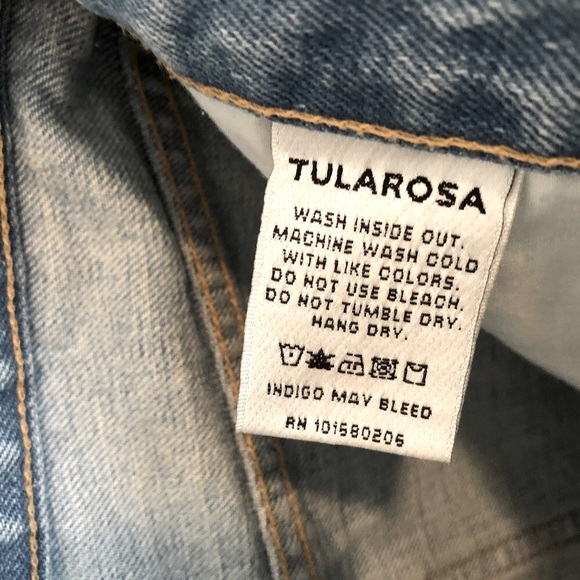 Tularosa x Revolve High Waist Jean Shorts - Picture 9 of 10